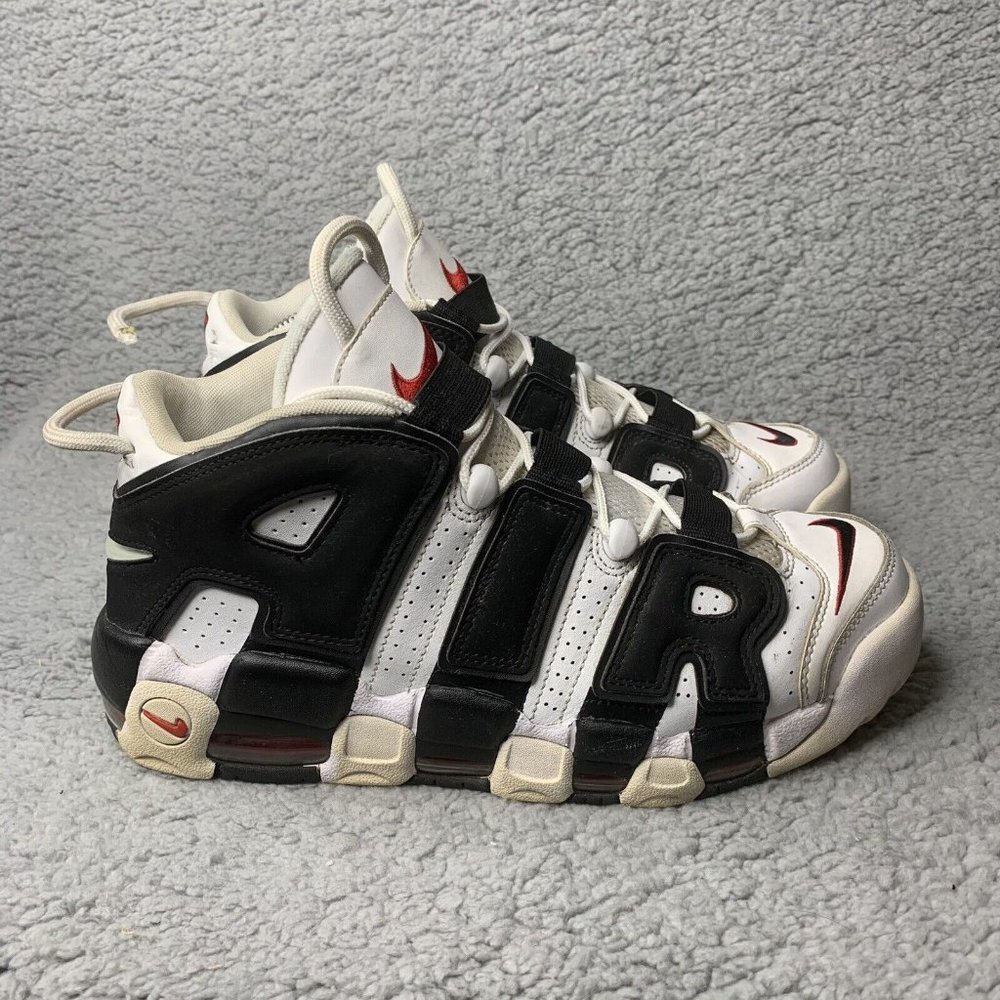 Nike Air Uptempo Scottie Pippen 2017 - 414962-105 White Black Red Size 10